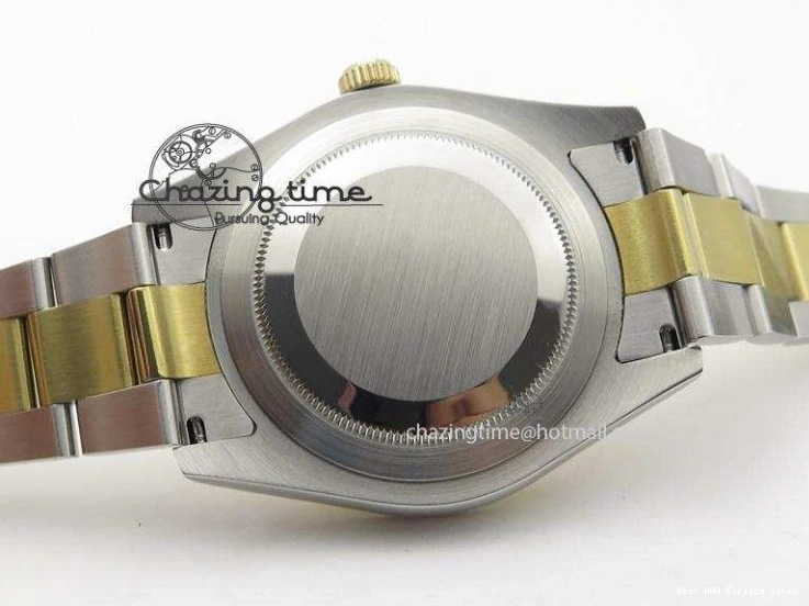 Best AAA Replica Sites 3978 On Bracelet Dial Black 116203 Best Diamond SS Oyster DateJust YG A UrbanStyle Edition BP-Maker 36MM 1225